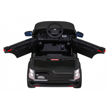 Land Rover Discovery Autko elektryczne dla dzieci Czarny SUV + Pilot